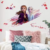 Frozen 2 Anna & Elsa Muursticker