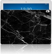 Tablet Back Cover Lenovo Tab P10 Marmer Zwart