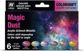 Vallejo val 77090 - The Shifters set Magic Dust - 6 x  17 ml (speciale kleuren)