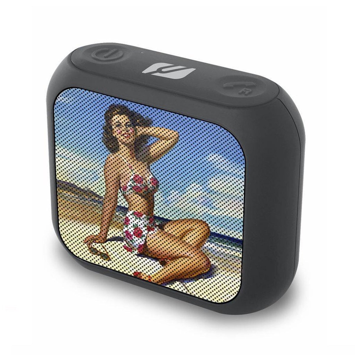 Muse M-312 PIN-UP Bluetooth Speaker met AUX en Microfoonfunctie