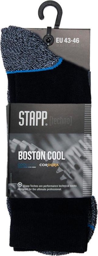 Stapp Sok Boston Cool 27400 - 999 Zwart - 43-46