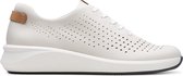 Clarks - Dames schoenen - Un Rio Tie - D - white leather - maat 3