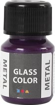 Glass Color Metal, paars, 30 ml/ 1 fles