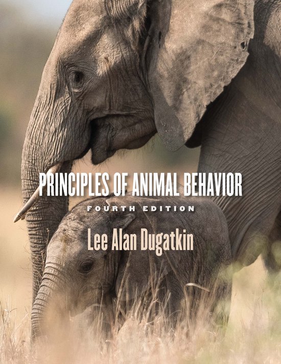Principles of Animal Behavior, 4th Edition - cover