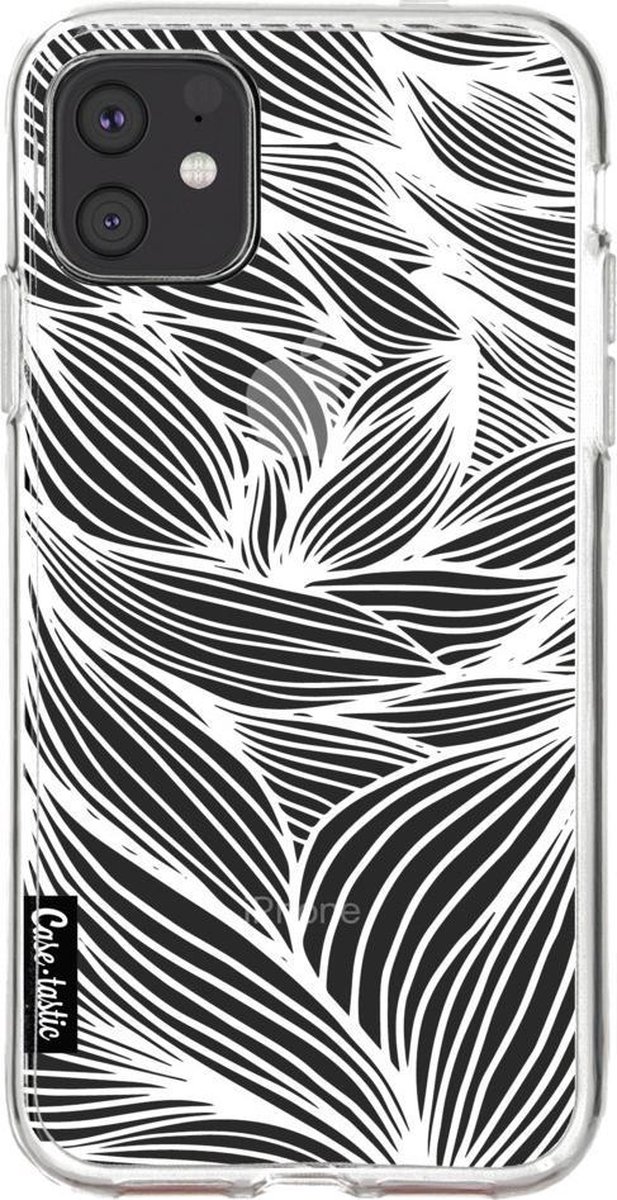 Casetastic Apple Iphone 11 Hoesje Softcover Hoesje Met Design Wavy Outlines Print Bol Com