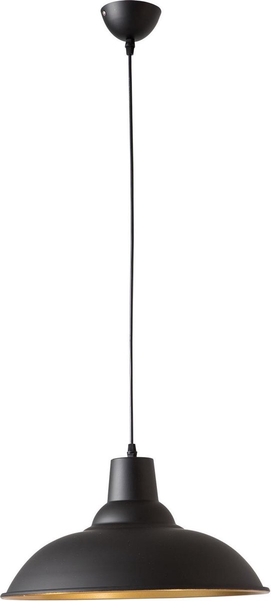 Moderne Grote Zwarte Hanglamp – Scaldare Altino