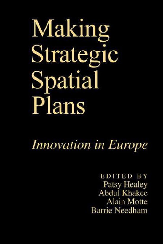 Making Strategic Spatial Plans - cover