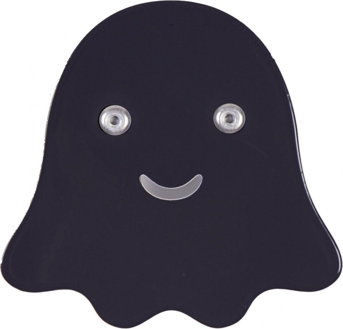 Roommate Muurhaak Spook Zwart 9,5 X 8,6 Cm