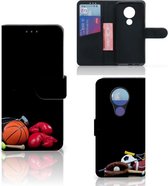 Nokia 7.2 | Nokia 6.2 Wallet Case met Pasjes Sports