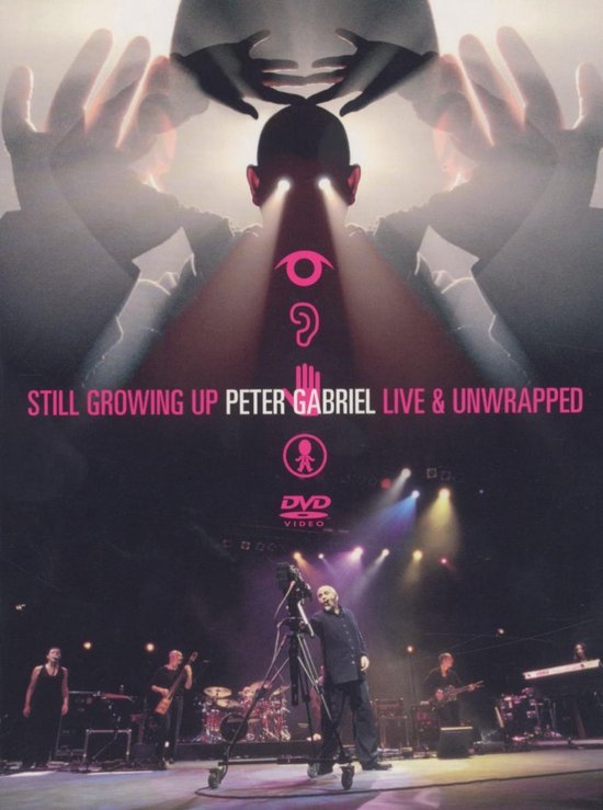Cover van de film 'Peter Gabriel - Live Still Growing Up'
