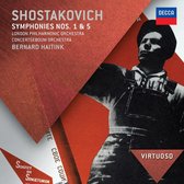 Royal Concertgebouw Orchestra, London Philharmonic Orchestra - Shostakovich: Symphonies Nos.1 & 5 (CD) (Virtuose)