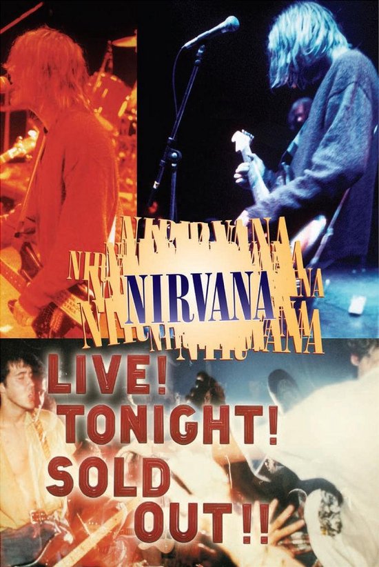 Cover van de film 'Nirvana - Live! Tonight! Sold Out!'