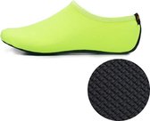 3mm anti-slip rubber reliëf textuur zool effen kleur duiken schoenen en sokken  één paar  grootte: XL (fluorescerende groen)