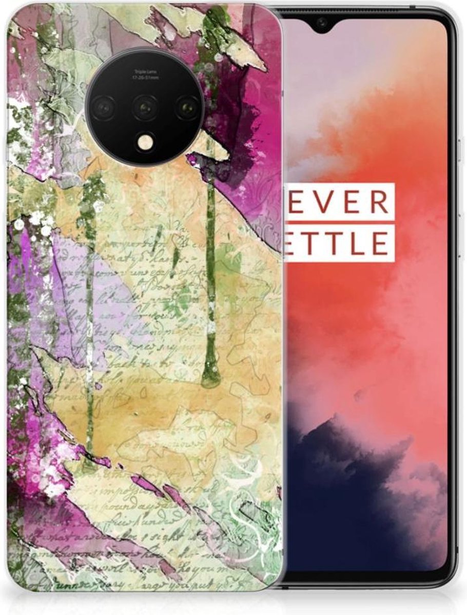 Hoesje maken OnePlus 7T Letter Painting