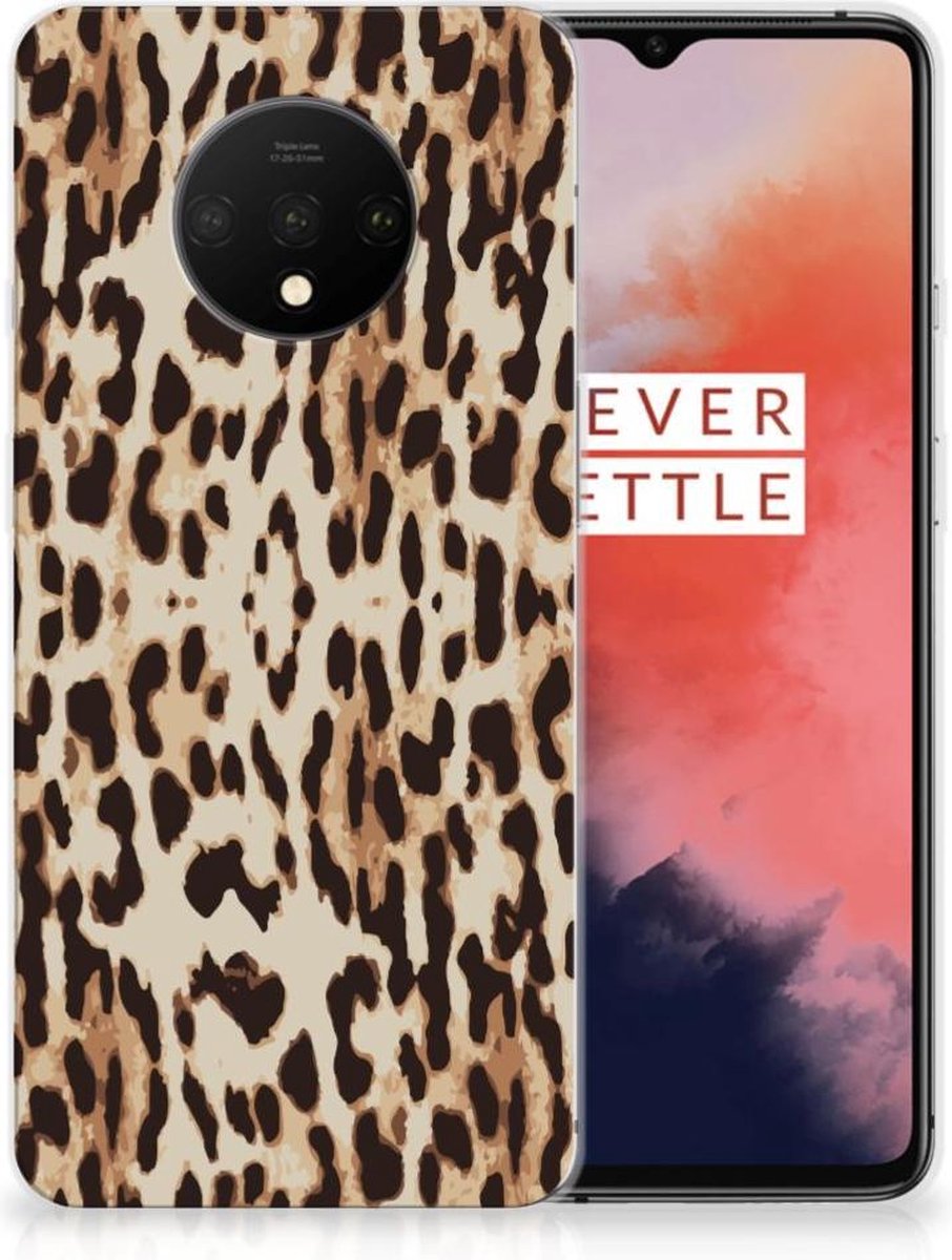 OnePlus 7T TPU Hoesje Leopard