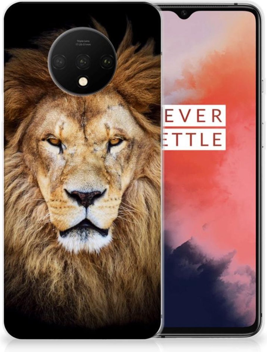 OnePlus 7T TPU Hoesje Leeuw