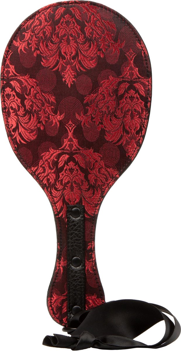 CalExotics Bondageset Scandal Round Double Paddle Zwart