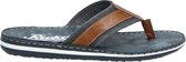 Rieker heren teenslipper - Blauw - Maat 46