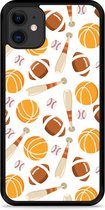 iPhone 11 Hardcase hoesje American Sports - Designed by Cazy