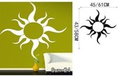 3D Sticker Decoratie Mooie zon en maan Etnische Boho Sunshine muur sticker Art Decor Sticker Vinyl Fashion muurstickers Home Decor slaapkamer - Sun24 / Small