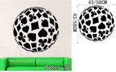 3D Sticker Decoratie Poker Pro Kaarten Spade Club Hart Diamant Muursticker, pak Spelen Game Room Night Kelder Decoratieve Decals - Poker32 / Large