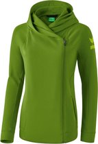 Erima Essential Dames Sweatjack - Sweaters  - groen - 34