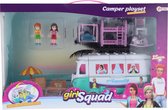 Toi-toys Girl Squad Camper Speelset 15-delig 43 Cm