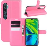 Xiaomi Mi Note 10 Hoesje - Book Case - Roze