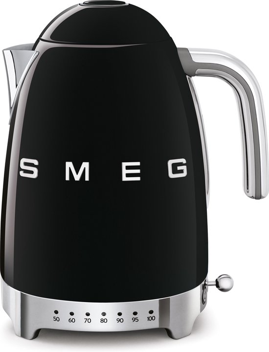 Smeg KLF04BLEU bouilloire 1,7 L 2400 W Noir