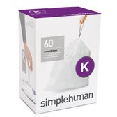 Afvalzakken Liner Pocket Code K, 35-45 liter, 3x20 stuks - Simplehuman