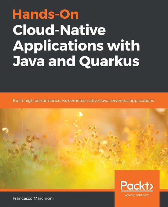 Hands-On Cloud-Native Applications with Java and Quarkus - cover