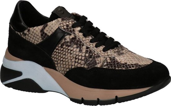 Tamaris Beige/Zwarte Sneakers Dames 42 | bol.com