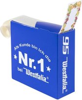 Zelfklevende etiketten met decoratieve rand in dispenser 500 stuks