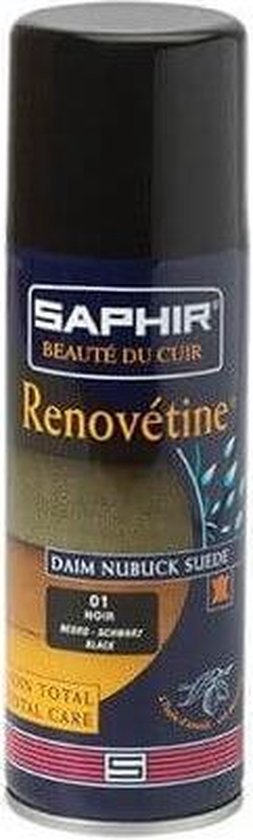 Saphir Renovétine spray 200 ml Zwart (01