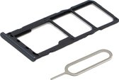 MMOBIEL Sim / SD Tray Kaart Houder Nano Slot voor Samsung Galaxy M30s / M307 - ZWART