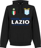 Lazio Roma Team Hoodie - Zwart - M