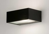 Lumidora Wandlamp 72518 - G9 - Zwart - Aluminium