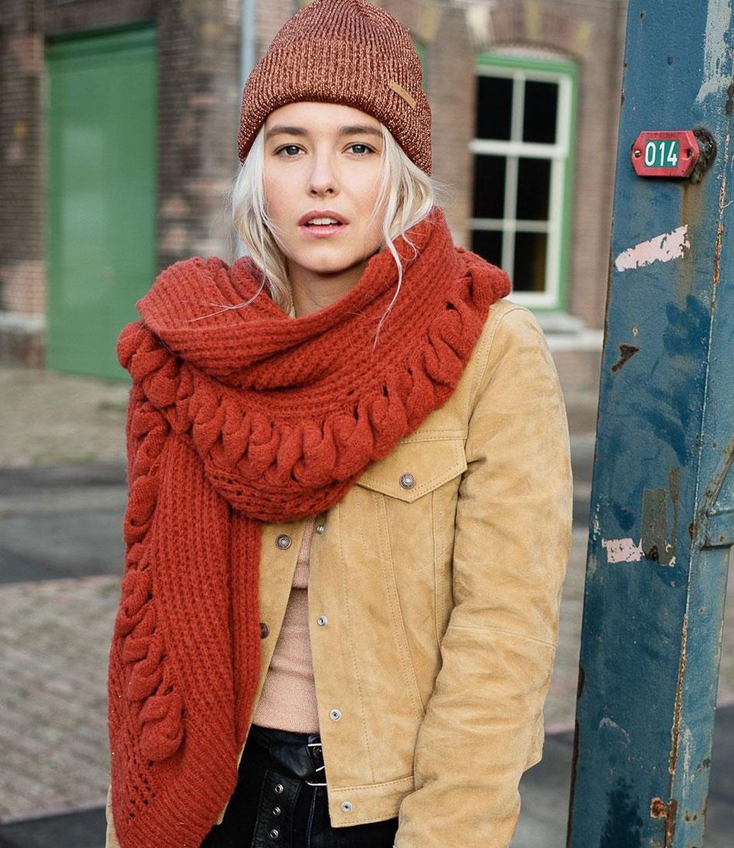 Barts Xylo Rust Muts - Rood | bol.com