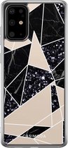 Samsung S20 Plus hoesje siliconen - Abstract painted | Samsung Galaxy S20 Plus case | multi | TPU backcover transparant