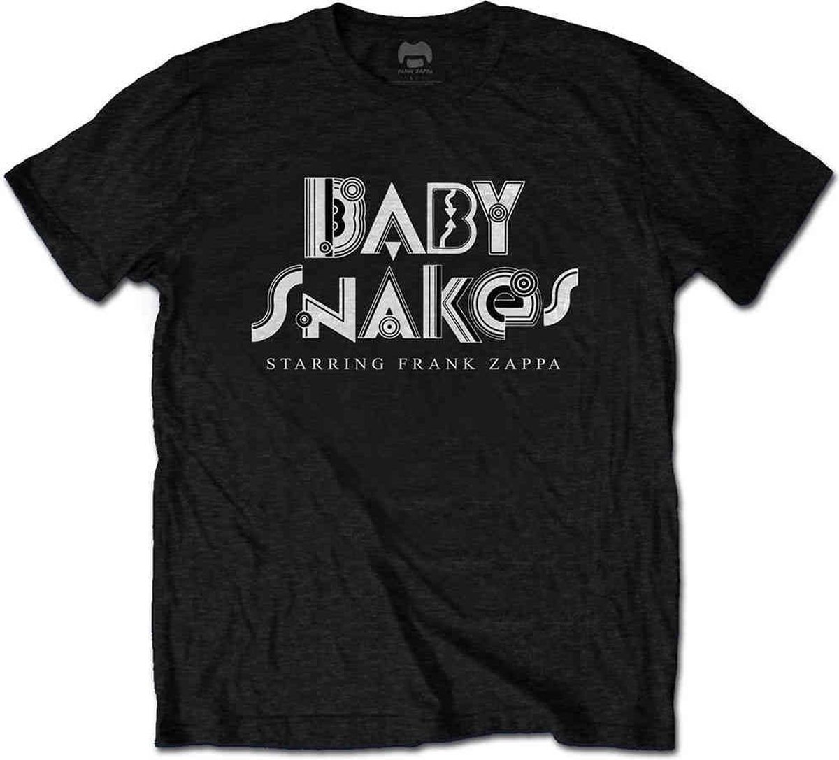 Frank Zappa - Baby Snakes Heren T-shirt - S - Zwart
