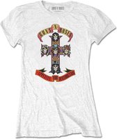 Guns N' Roses - Appetite For Destruction Dames T-shirt - XL - Wit