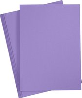 Colortime Carton Violet A4 180 Grammes 20 Feuilles