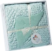 Gamberritos Babydeken Fleece 80 X 110 Cm Groen