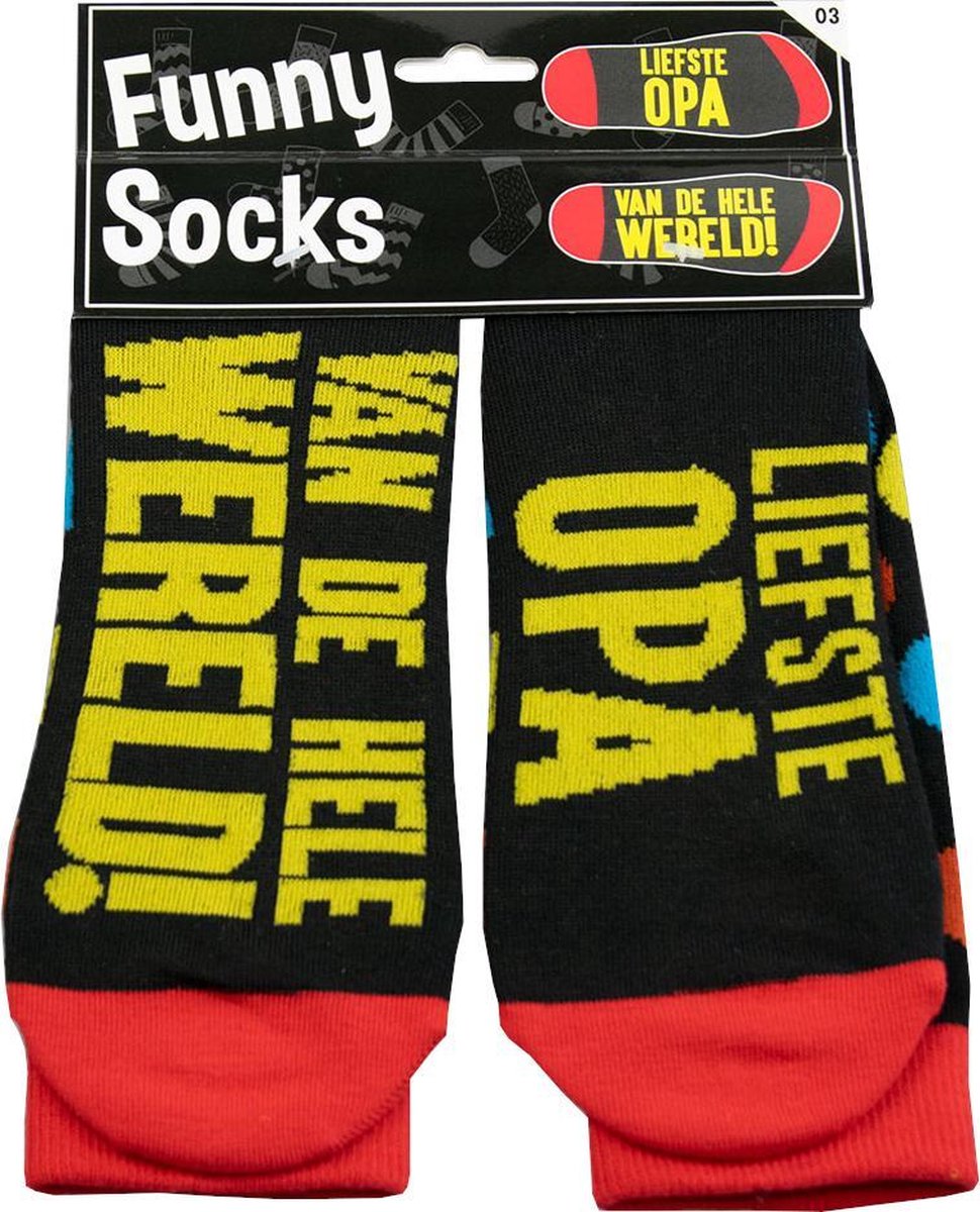 Sokken - Liefste Opa van de wereld! - Funny socks