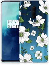 Back Case OnePlus 7T Pro TPU Siliconen Hoesje Dogwood Flowers