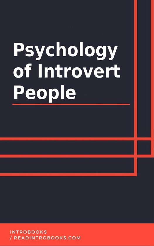 Psychology of Introvert People - cover