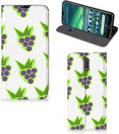 Nokia 2.3 Flip Style Cover Druiven