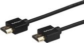 StarTech.com Premium High Speed HDMI kabel met klemmende connectors - 4K 60Hz - HDMI monitor of tv kabel - 2 m - HDMI-kabel - HDMI (M) naar HDMI (M) - 2 m - zwart