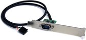 StarTech 60cm Interne USB Moederbord naar RS232 Seriële Adapter