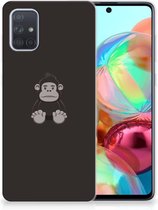 Geschikt voor Samsung Galaxy A71 Telefoonhoesje met Naam Gorilla
